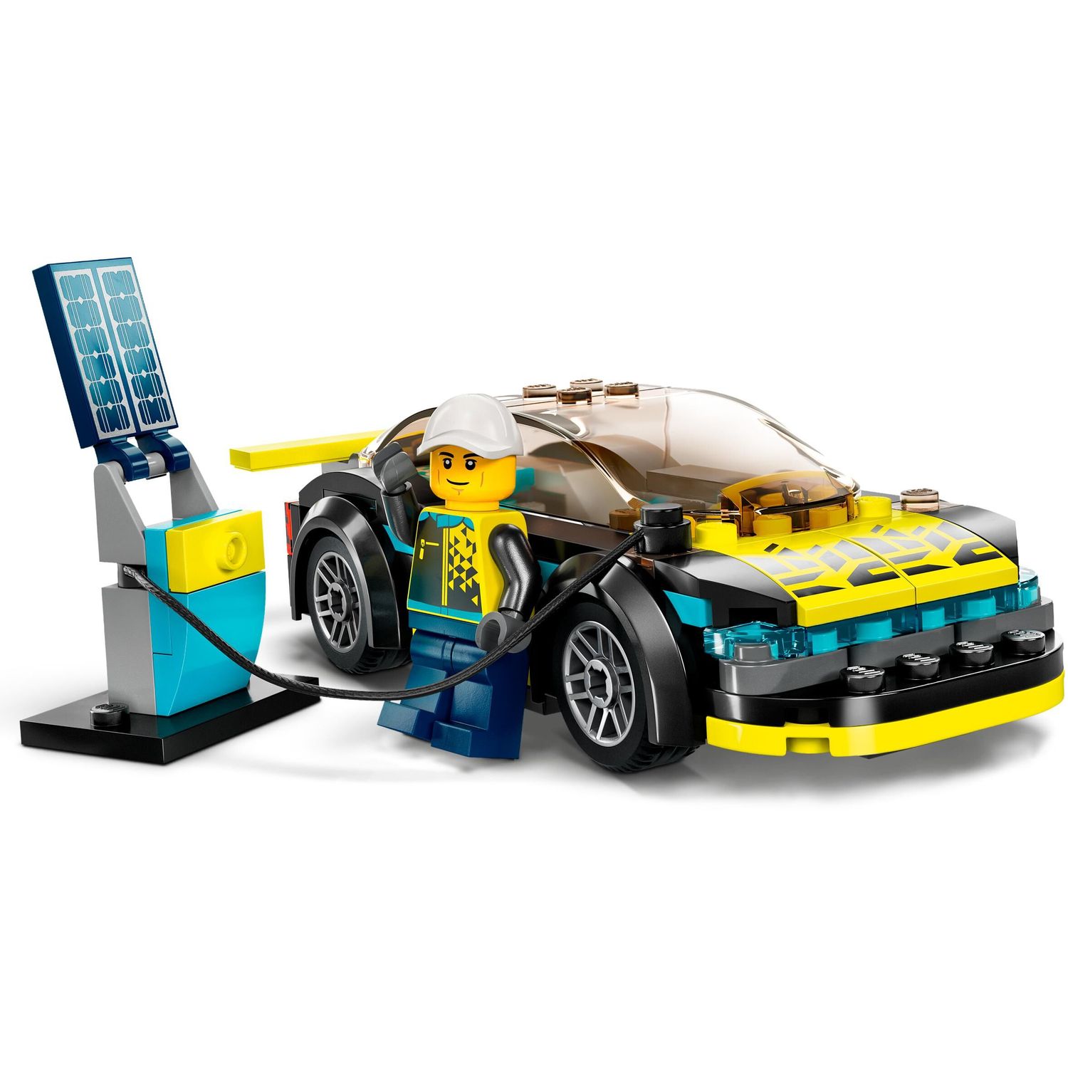 Конструктор LEGO City Электрический спорткар 95 дет. - фото 3