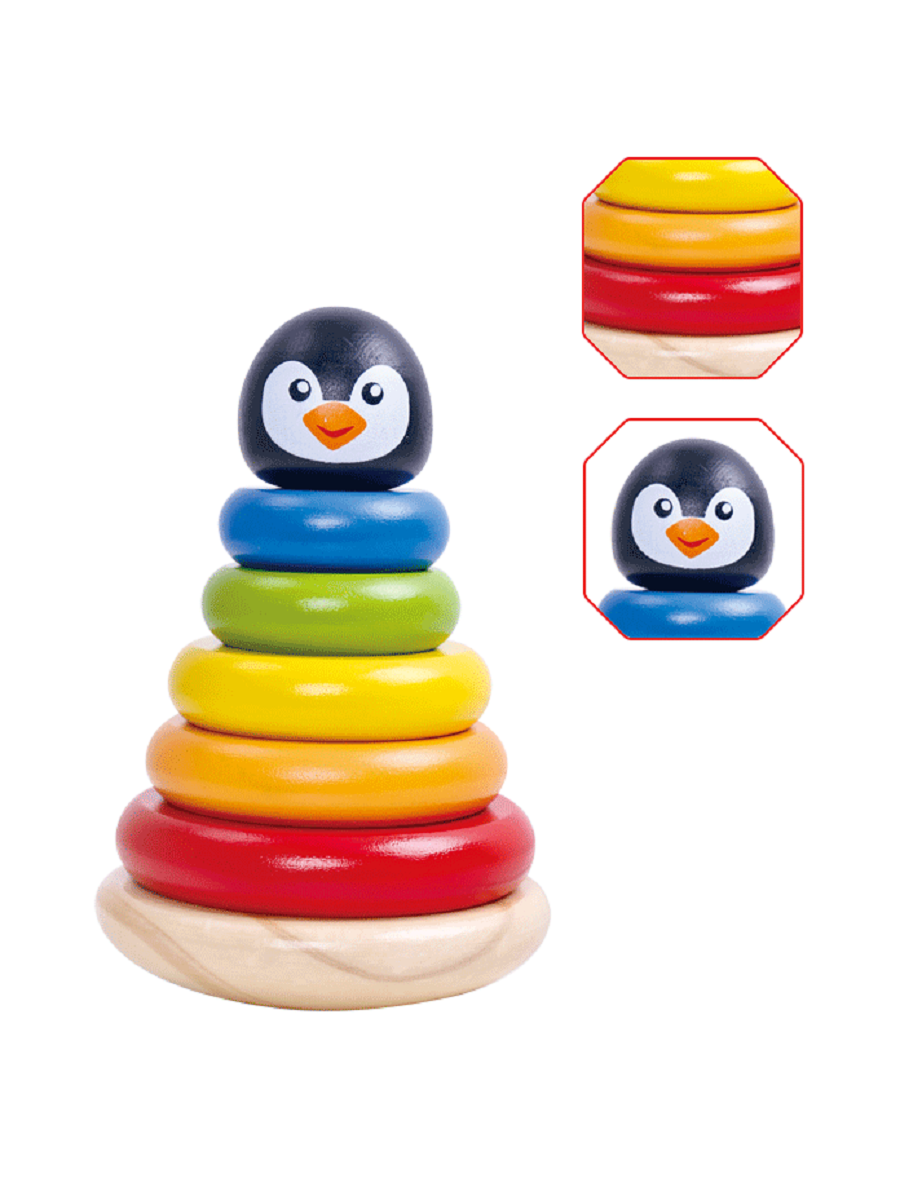 Игрушка Tooky Toy пирамидка - фото 2
