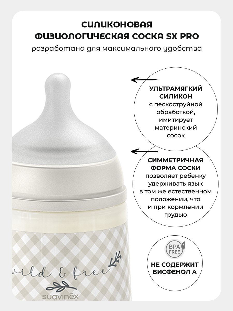 Бутылочка Suavinex 150 мл 1 шт. - фото 3