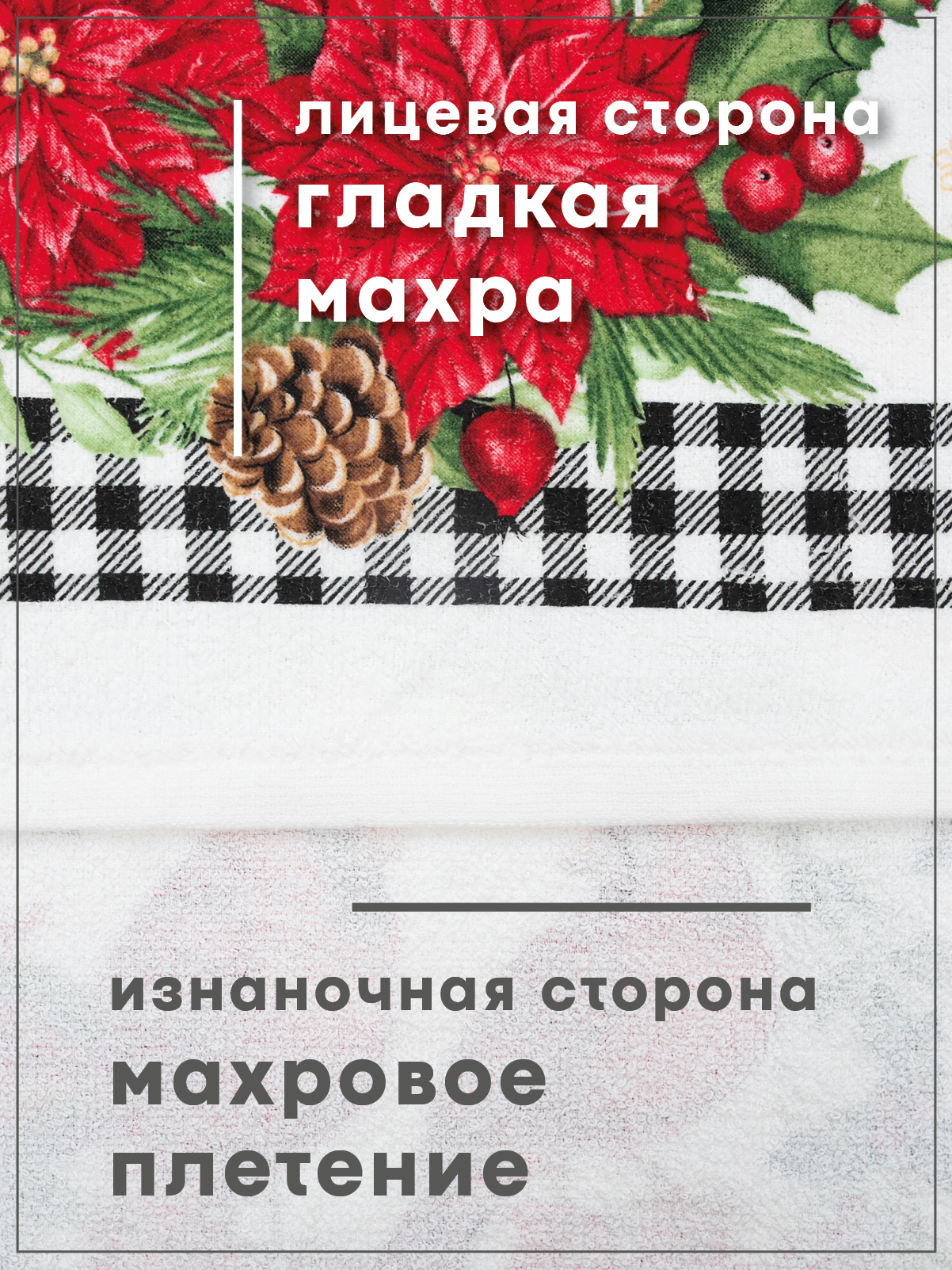 Комплект полотенец кухонных Wellness Кардинал Набор_3 - фото 5