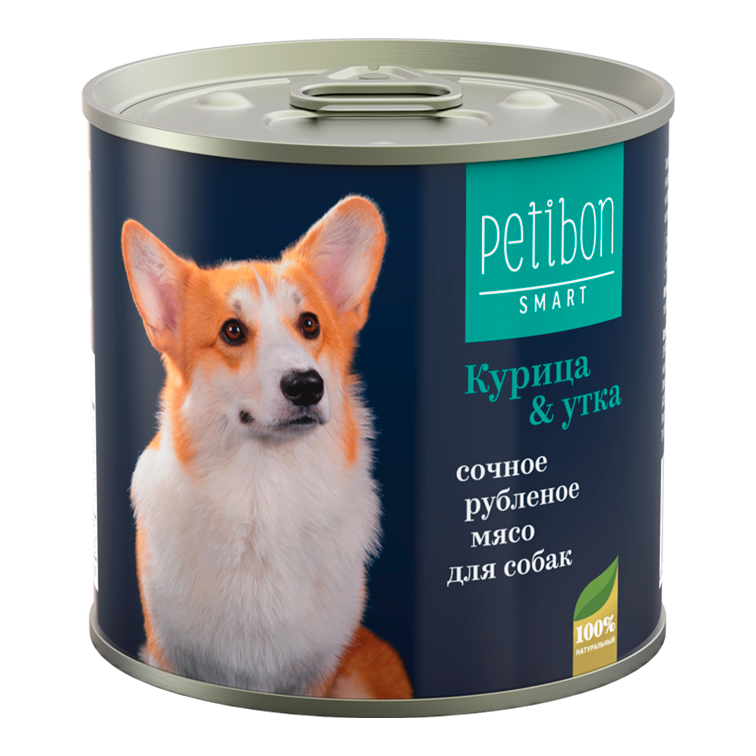 Корм для собак Petibon Smart 240г рубленое мясо с курицей и уткой - фото 1