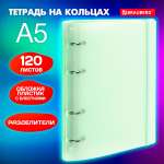 Тетрадь со сменным блоком Brauberg клетка 120 лист.