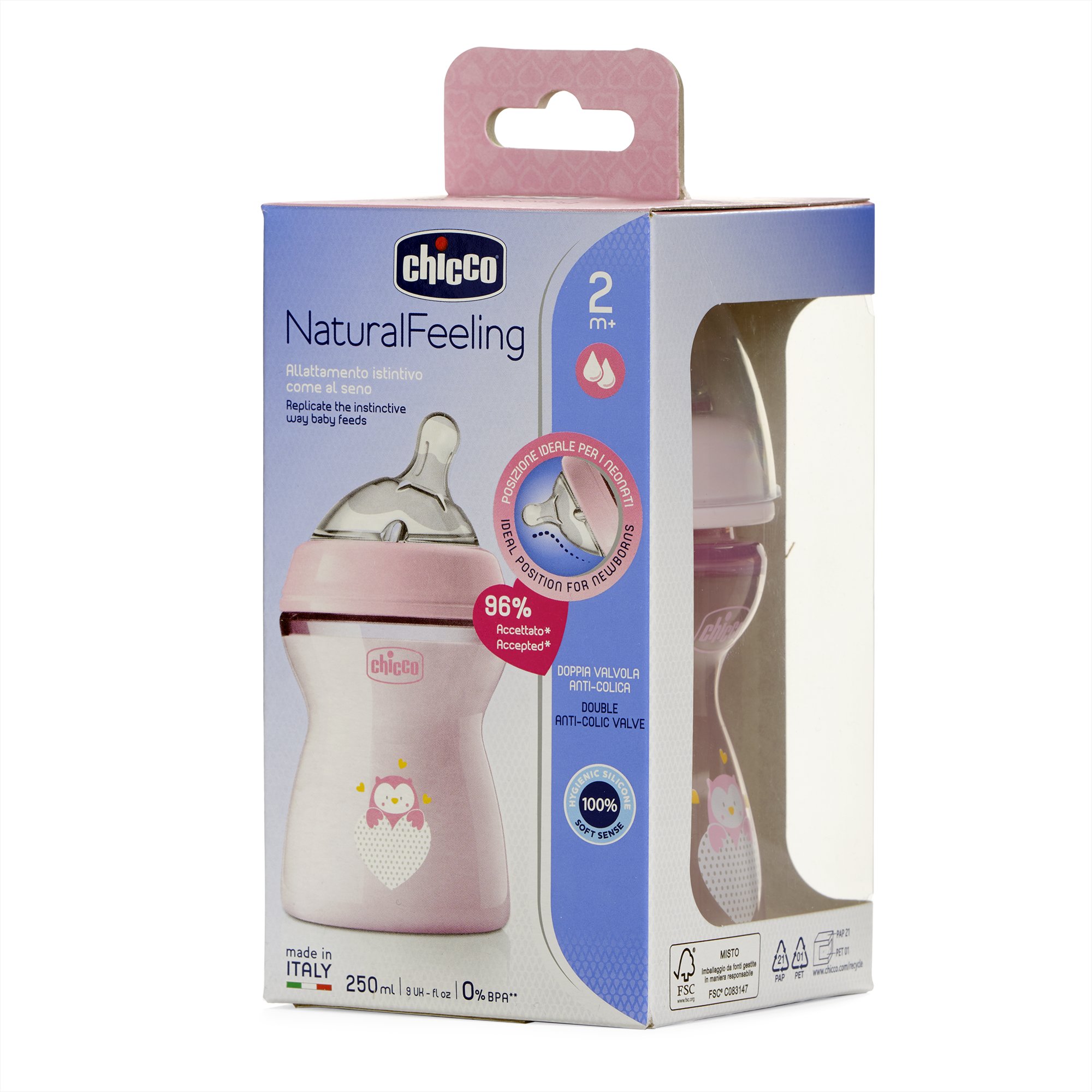 Бутылочка Chicco 250 мл - фото 10
