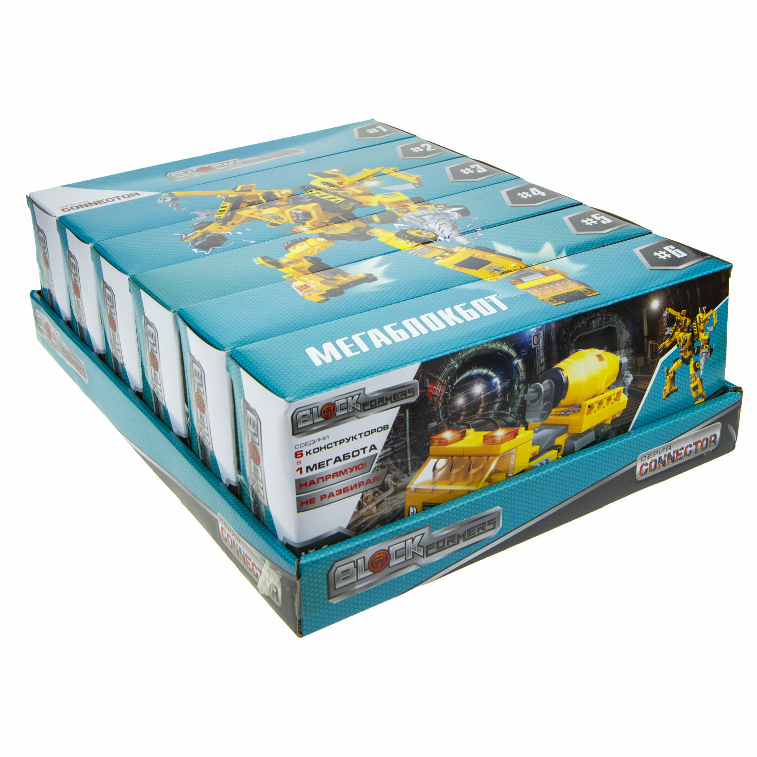 Конструктор Blockformers Connector Тракмонстр сборная игровая модель - фото 7