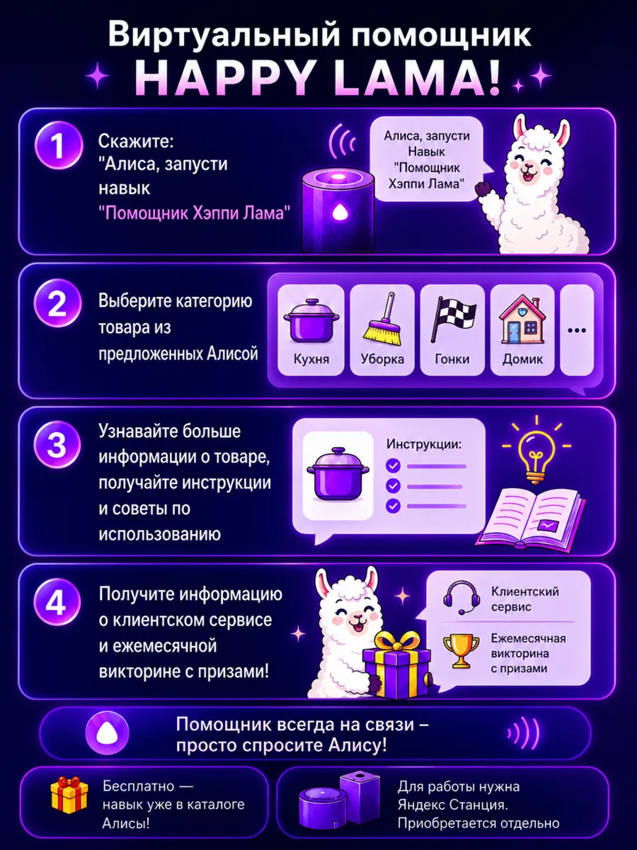 Игрушечная кухня HAPPY LAMA с аксессуарами: 104 шт. - фото 6