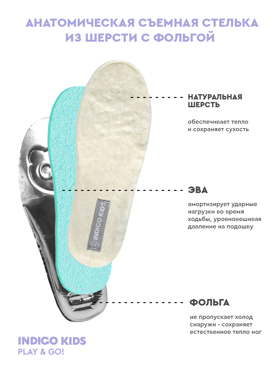 Сапоги Indigo kids 61-1065A2 - фото 9