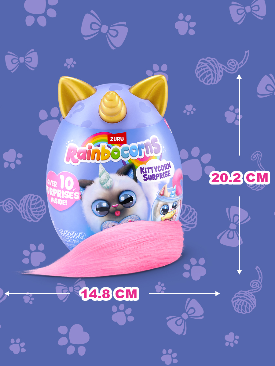 Фигурка Zuru Rainbocorns Kittycorn в ассортименте - фото 3
