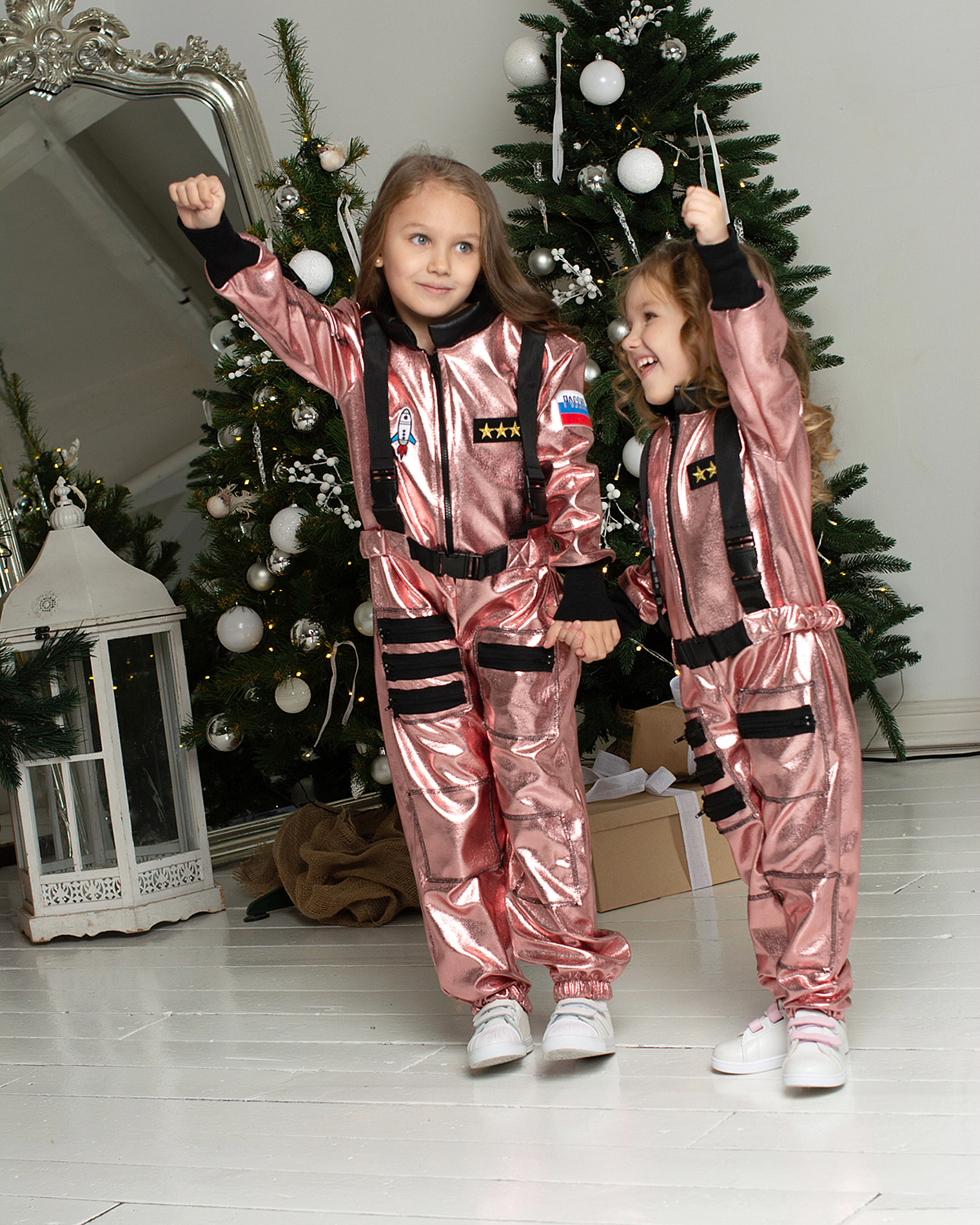 Костюм космонавта металлик Larisol kids 07-ЛК-03-КМ05 - фото 5