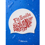 Шапочка силиконовая FitSmile А-ля рус Fitsmile красная