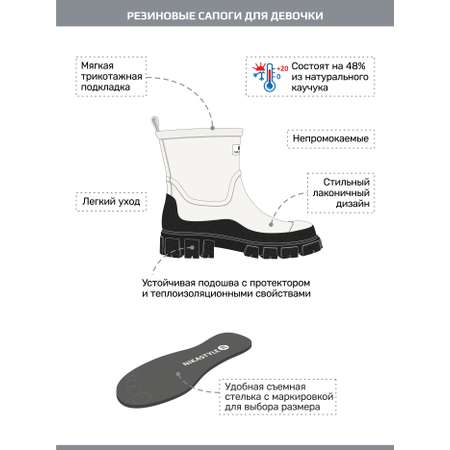 Резиновые сапоги NIKASTYLE