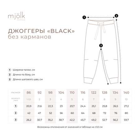 Джоггеры Mjolk