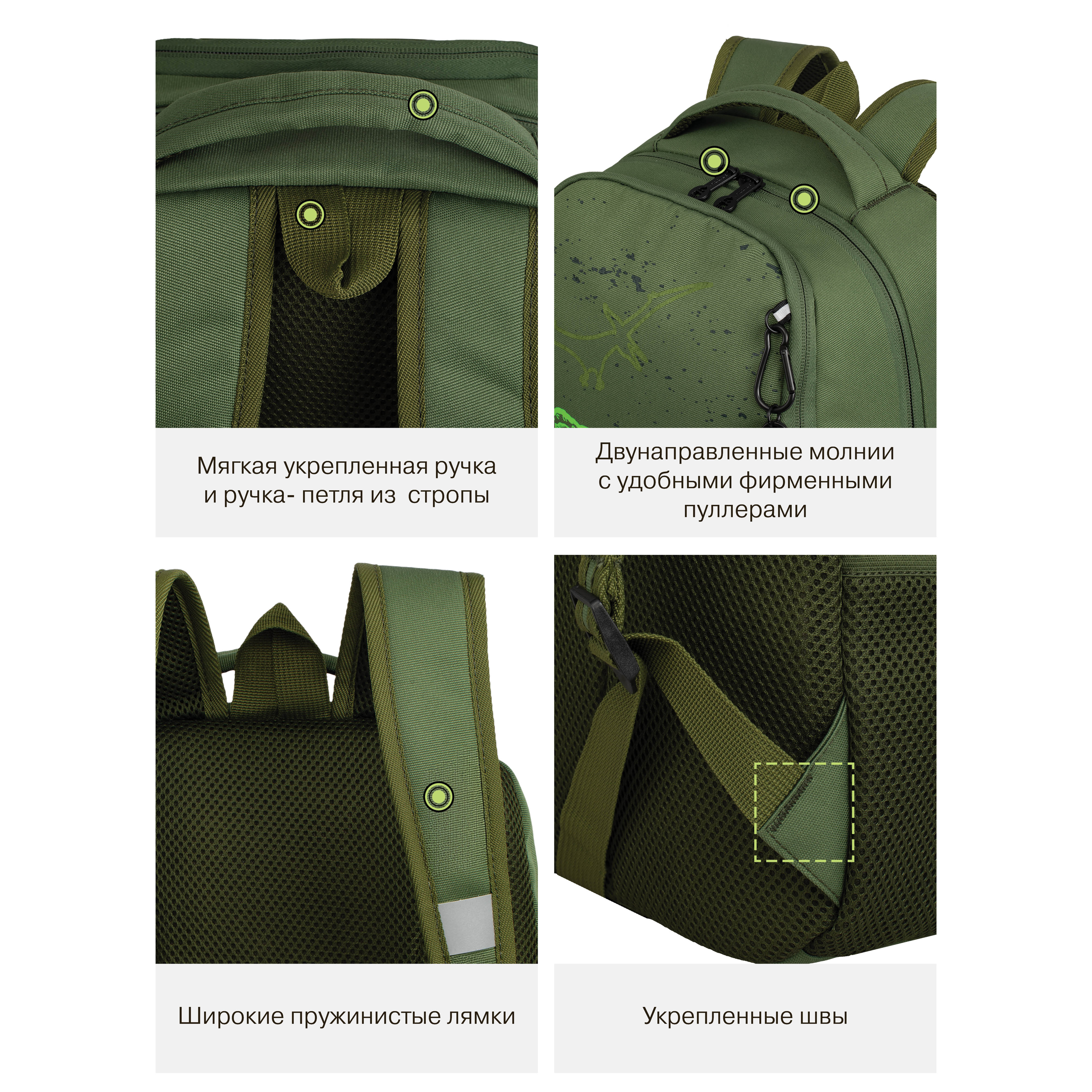 Рюкзак Grizzly для мальчика - фото 11