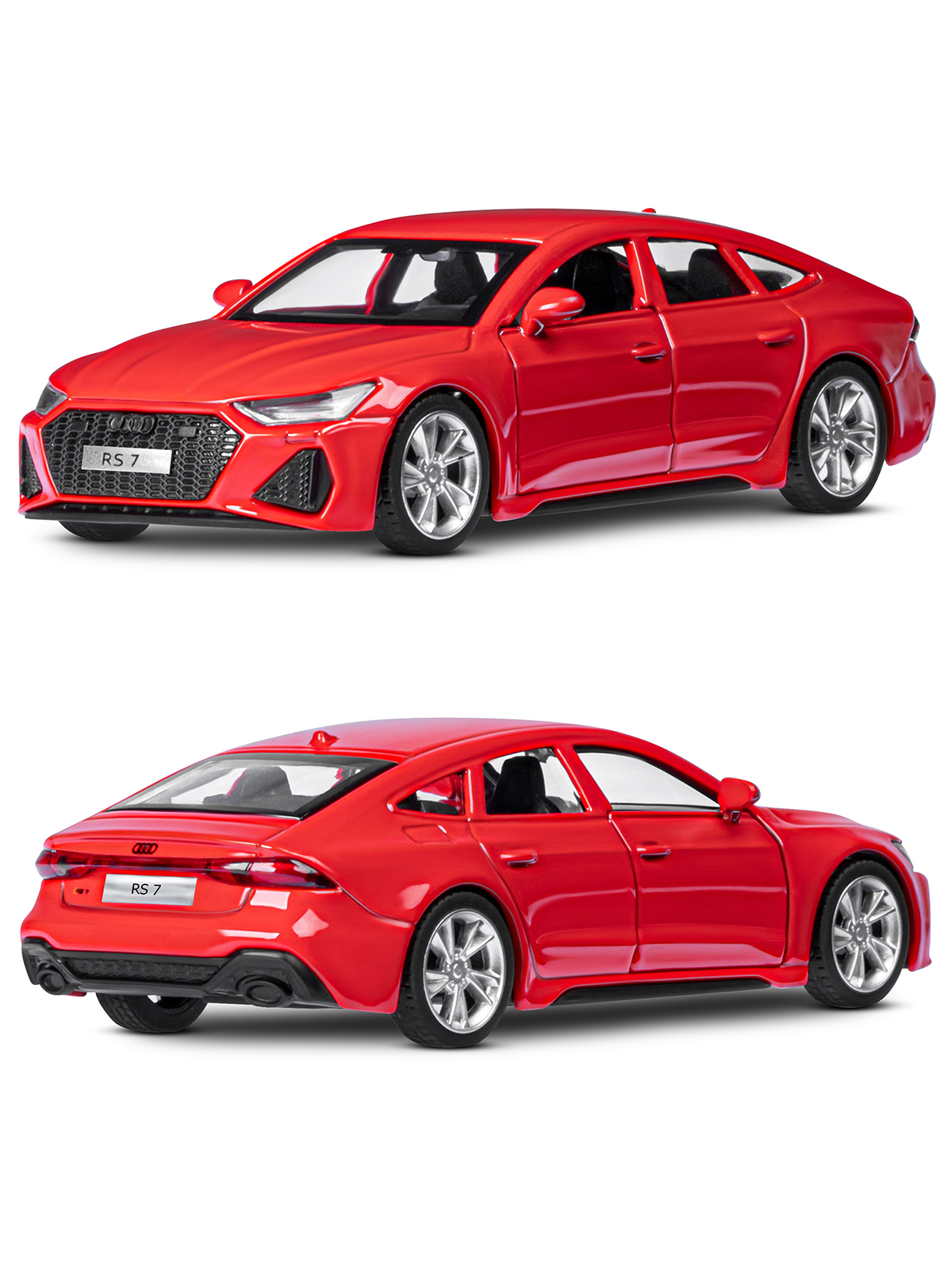 Автомобиль АВТОпанорама Audi RS7 Sportback 1:43 JB1251575 - фото 7