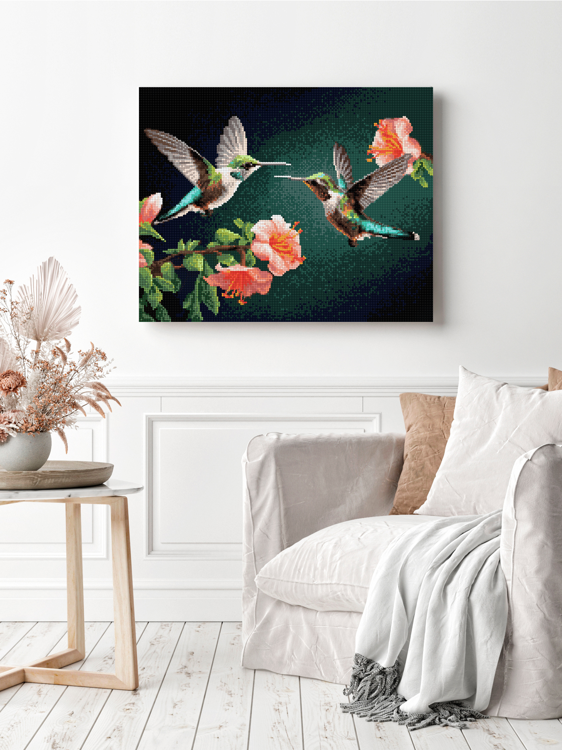 Алмазная мозаика Art sensation Колибри в ассортименте - фото 3