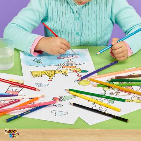 Карандаши акварельные BIC 24 шт.