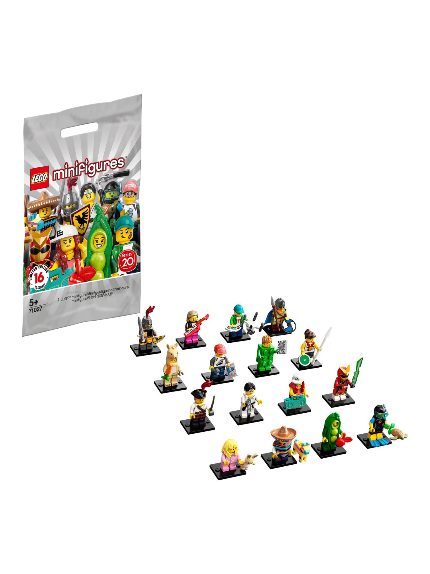 Конструктор LEGO Minifigures Минифигурка 1 шт. 1 дет. - фото 9