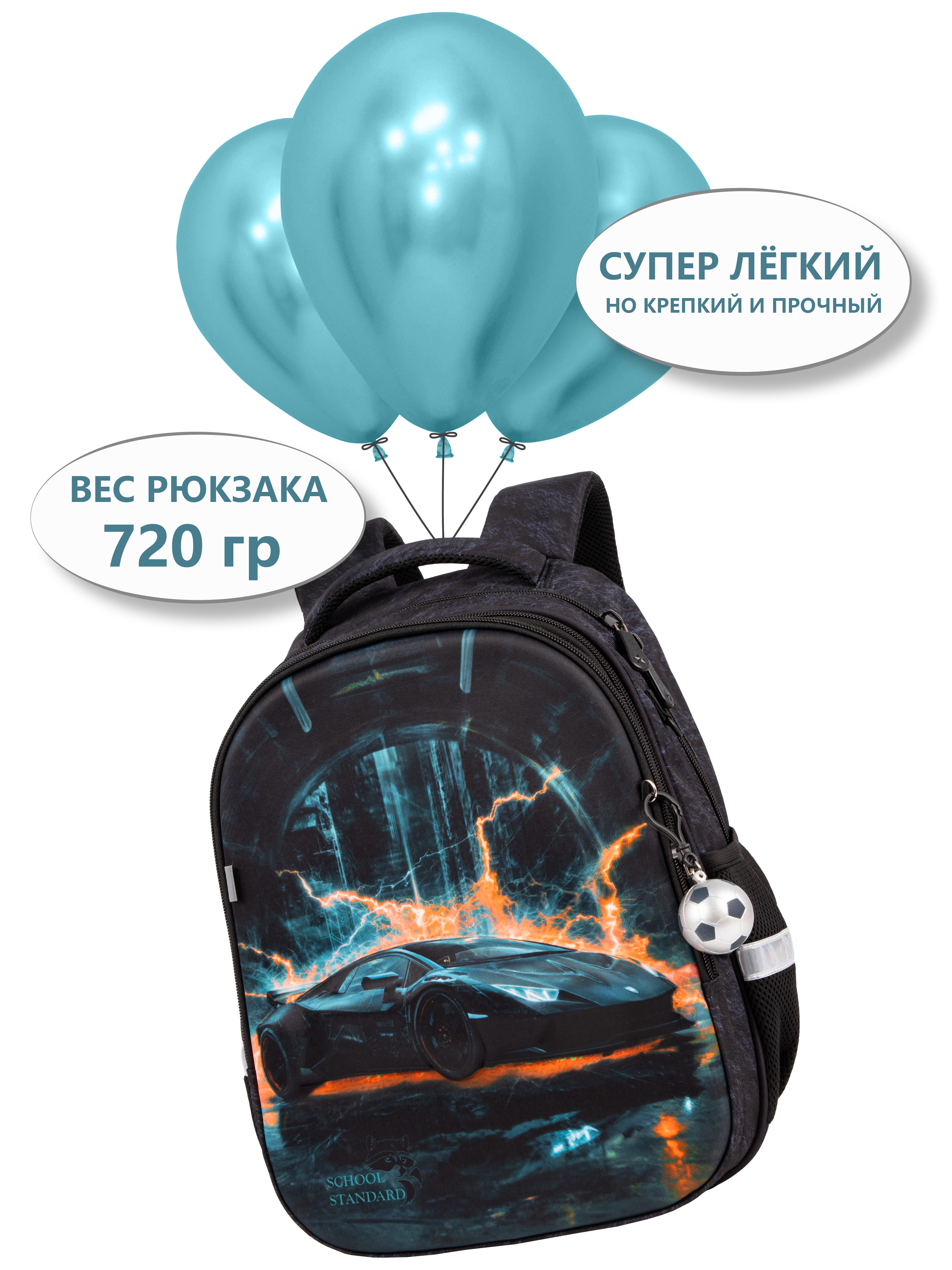 Рюкзак School Standard школьный для мальчика 8в1 - фото 2