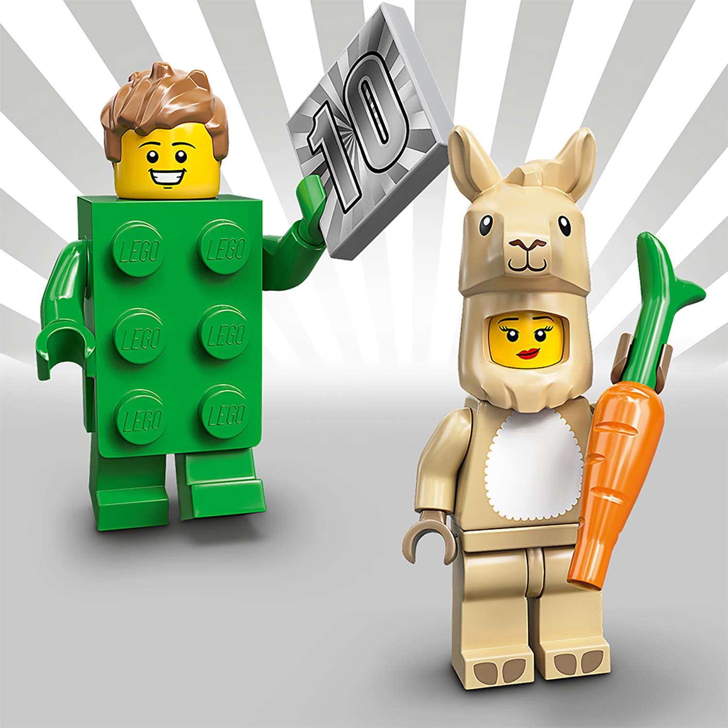 Конструктор LEGO Minifigures Series 20 блочный - фото 10