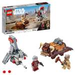 Конструктор LEGO Star Wars Скайхоппер T-16 против Банты блочный