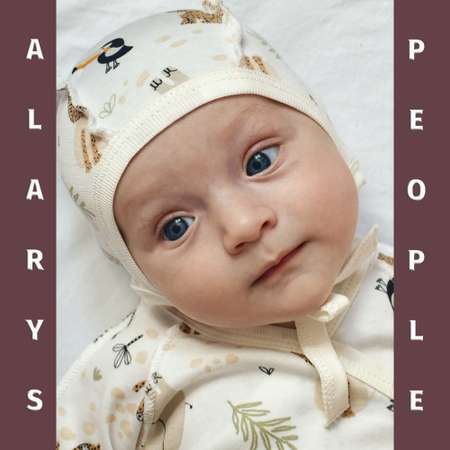 Распашонка ползунки и чепчик ALARYSPEOPLE