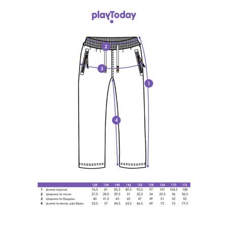 Брюки PlayToday