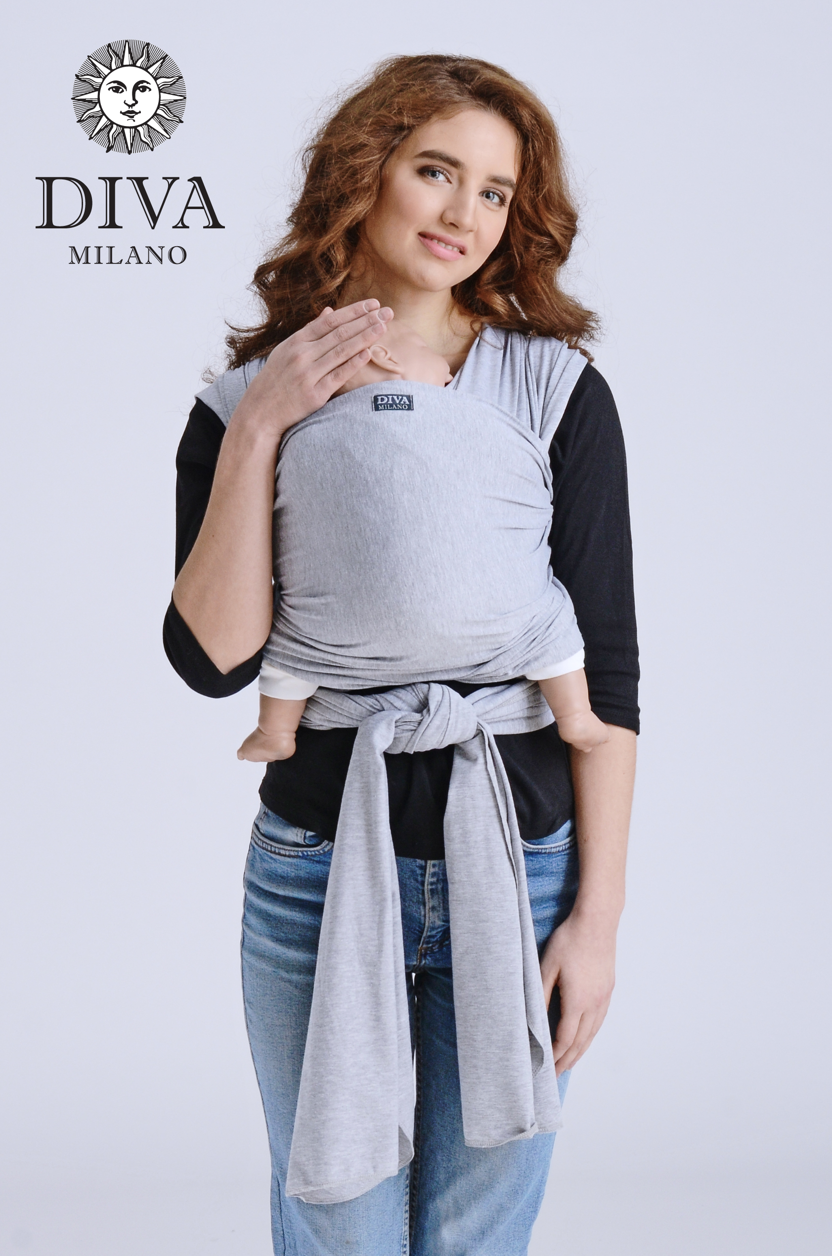 Слинг-шарф Diva Milano Трикотажный - фото 1