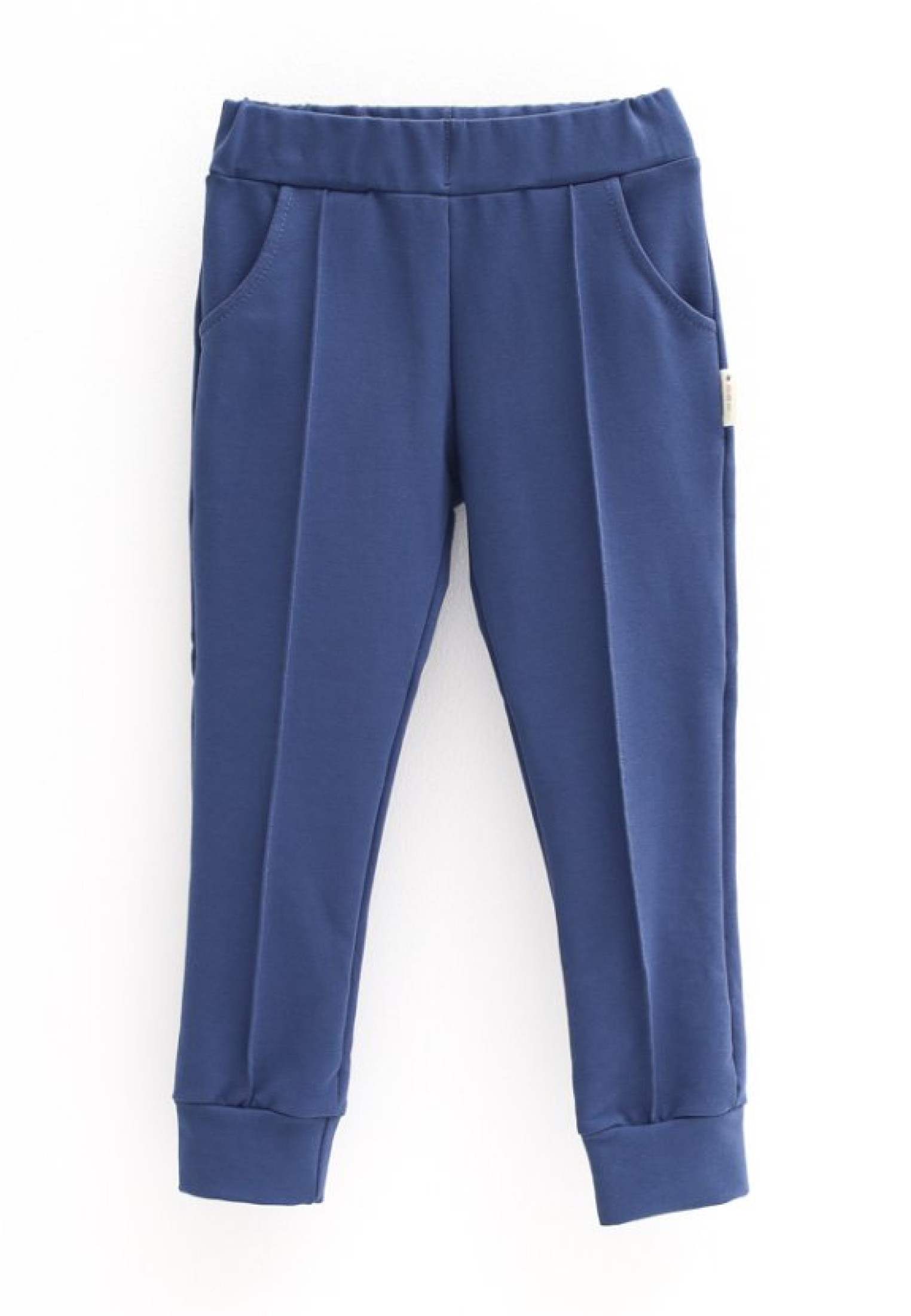 Брюки MINIDINO Т-001/ДБрюки трикотажные со стрелками Base синяя дымка - фото 1