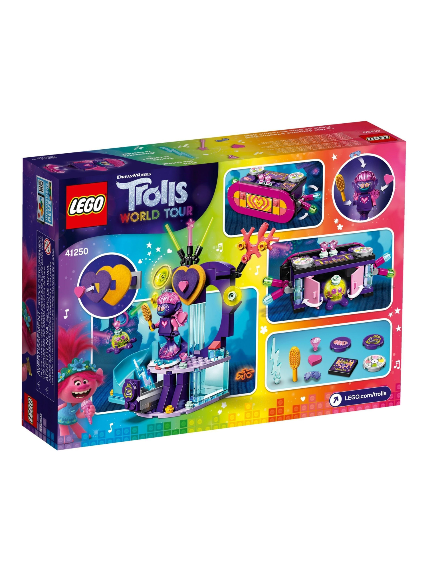 Конструктор LEGO Trolls Вечеринка на техно-рифе 173 дет. - фото 9