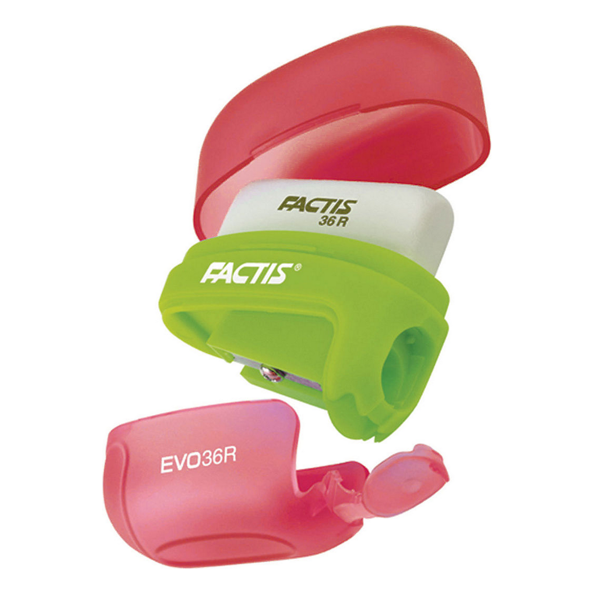 Ластик, точилка FACTIS - фото 2