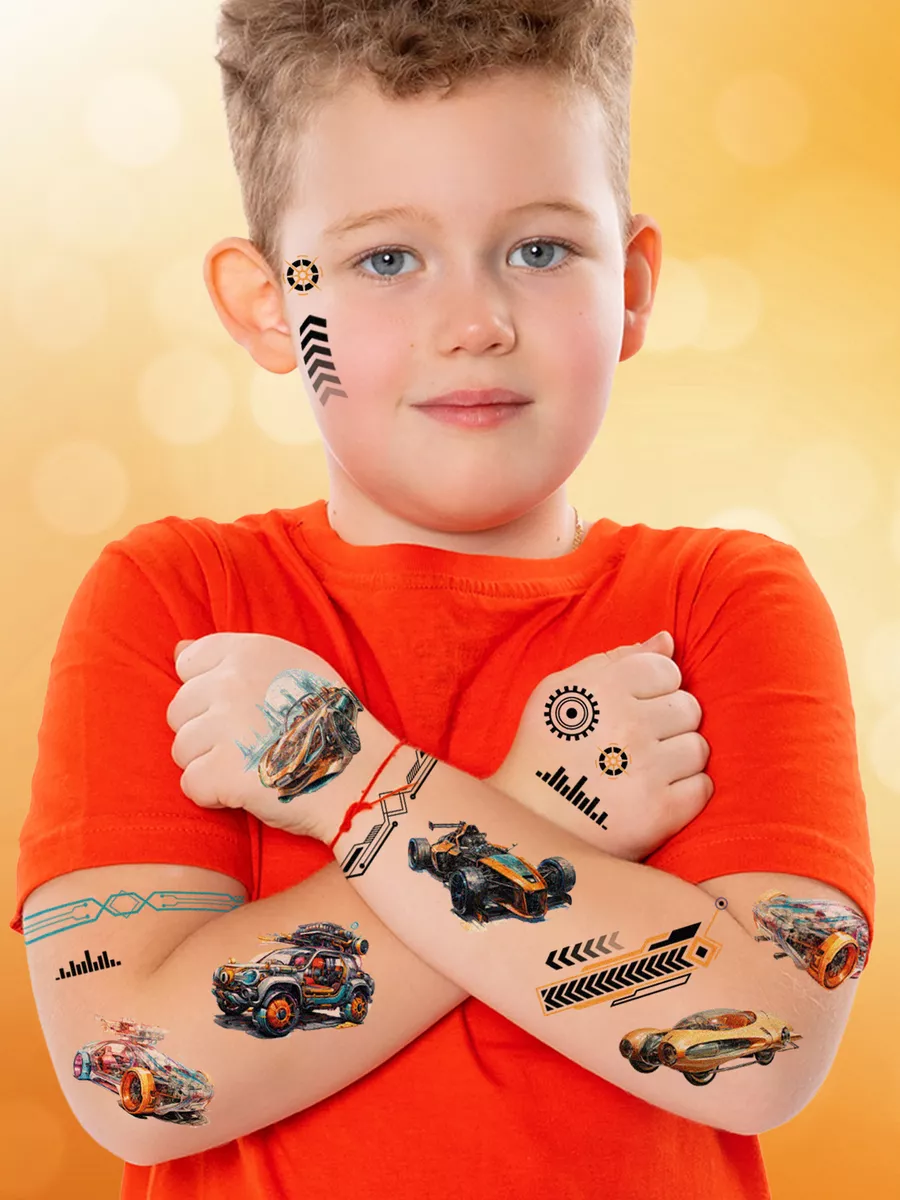 Наклейки PRIORITY Машинки 2 шт. - фото 4