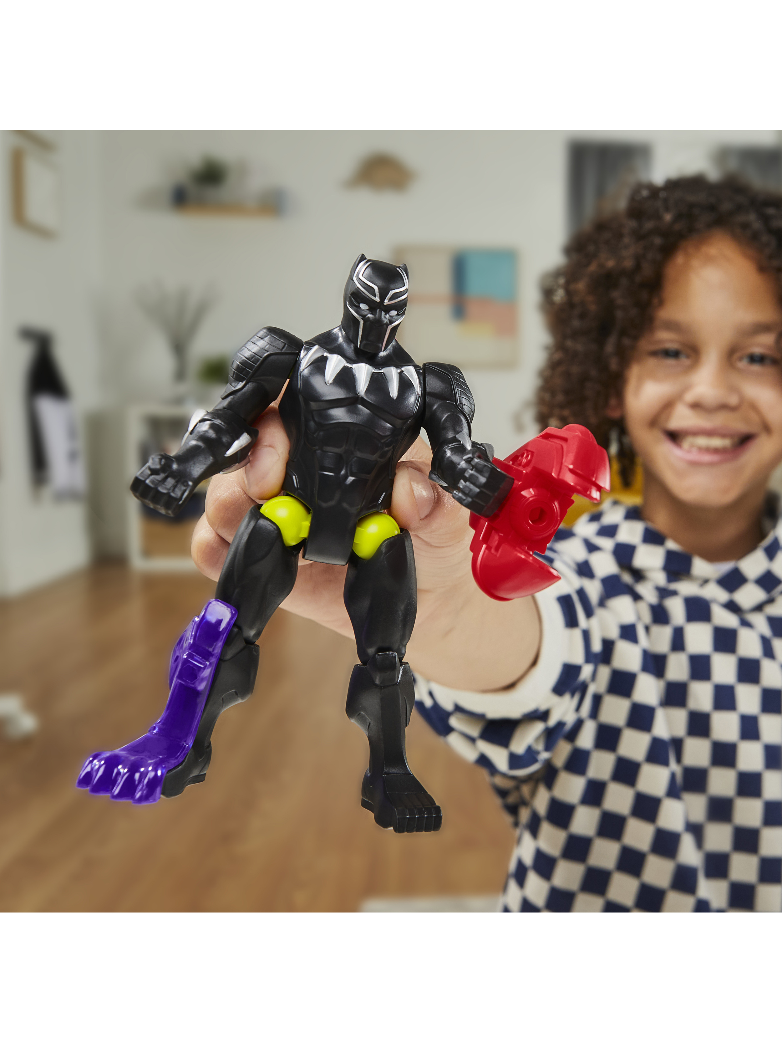 Фигурка Hasbro Делюкс MixMashers BlackPanther - фото 13