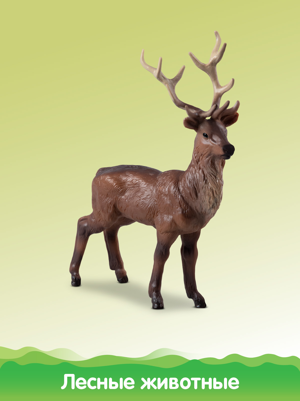 Игровой набор DARWIN Дикие животные Жители леса 4шт - фото 7