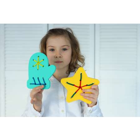 Игрушка ElBascoToys шнуровка Варежка