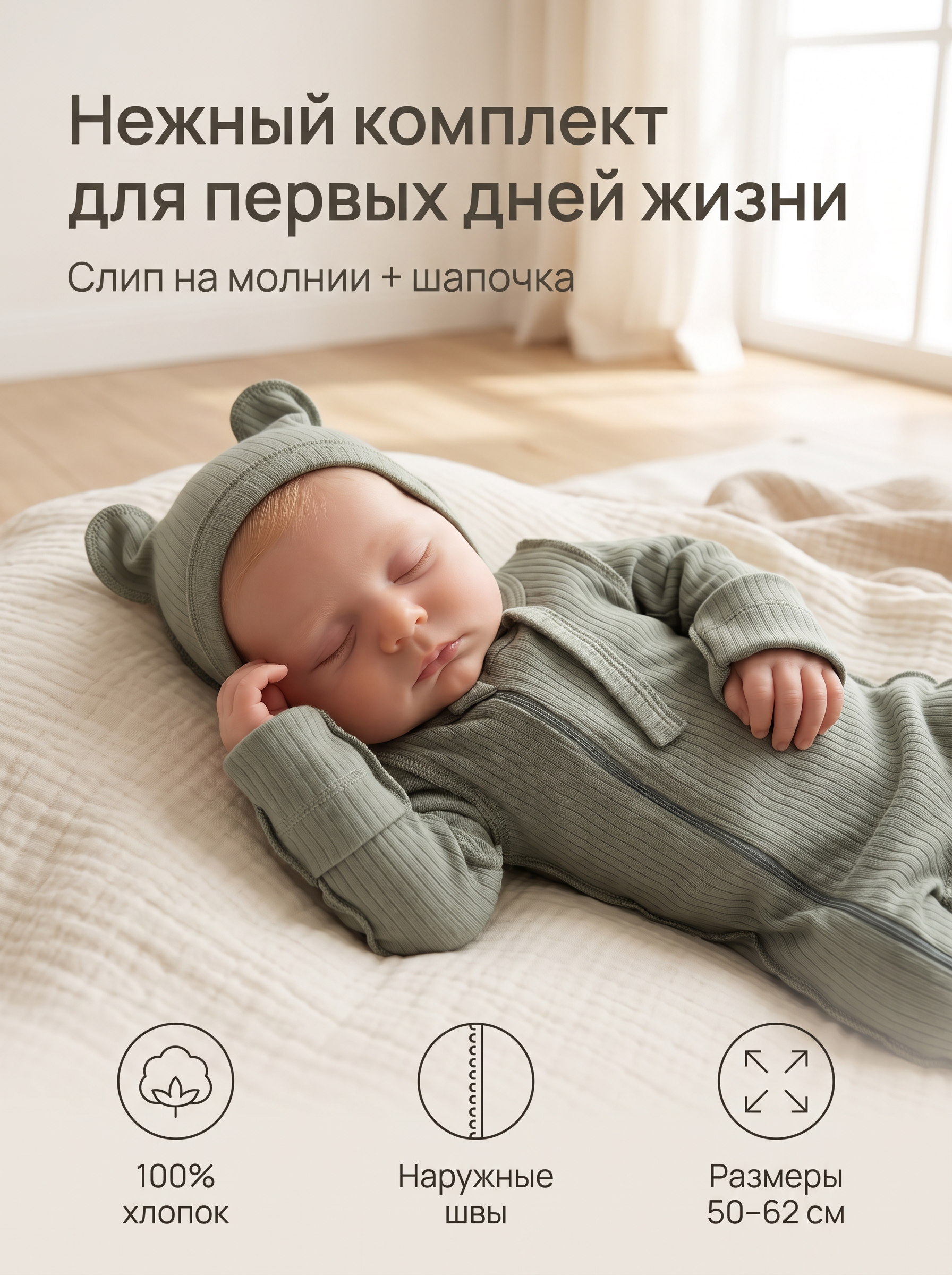 Комбинезон и шапочка СветЛена СМЧзел - фото 2