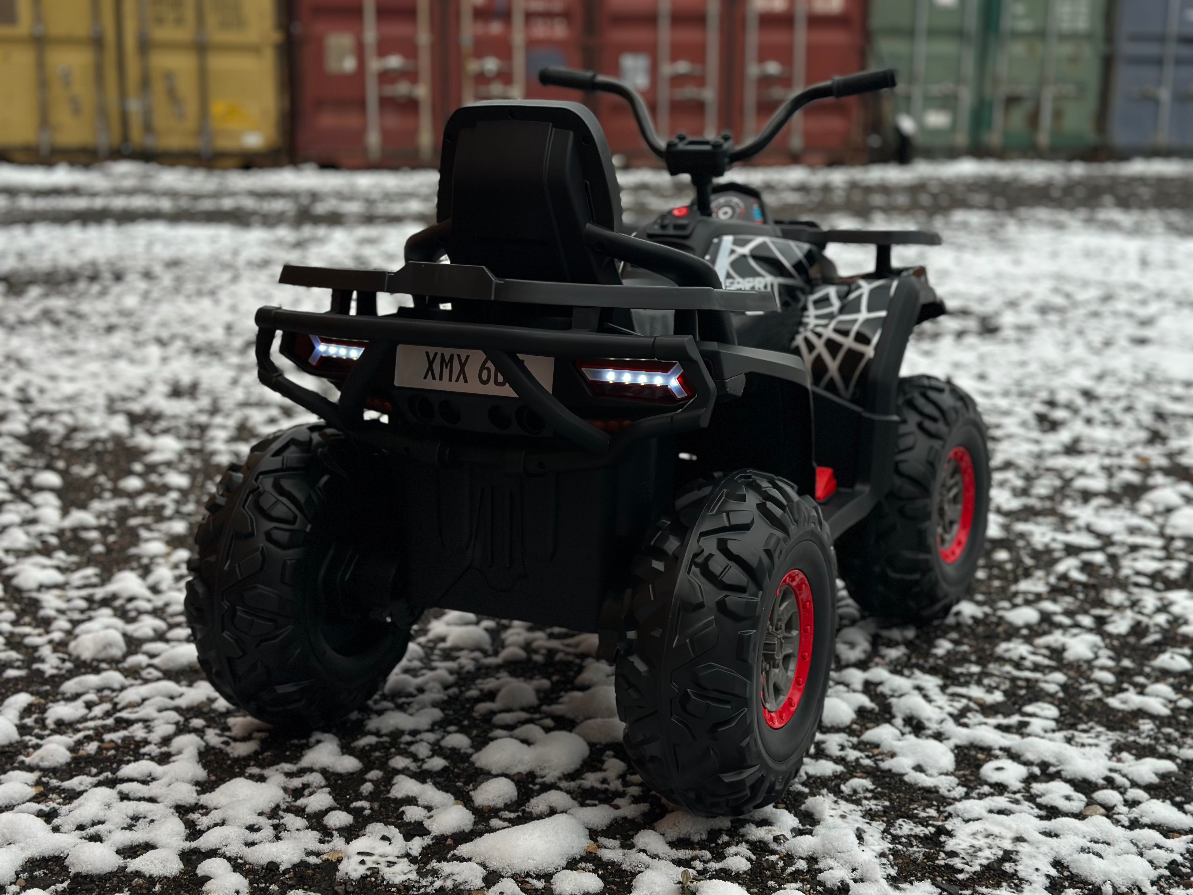 Квадроцикл TOYLAND Qwatro 4х4 ХМХ607, колеса EVA С пультом ДУ - фото 8