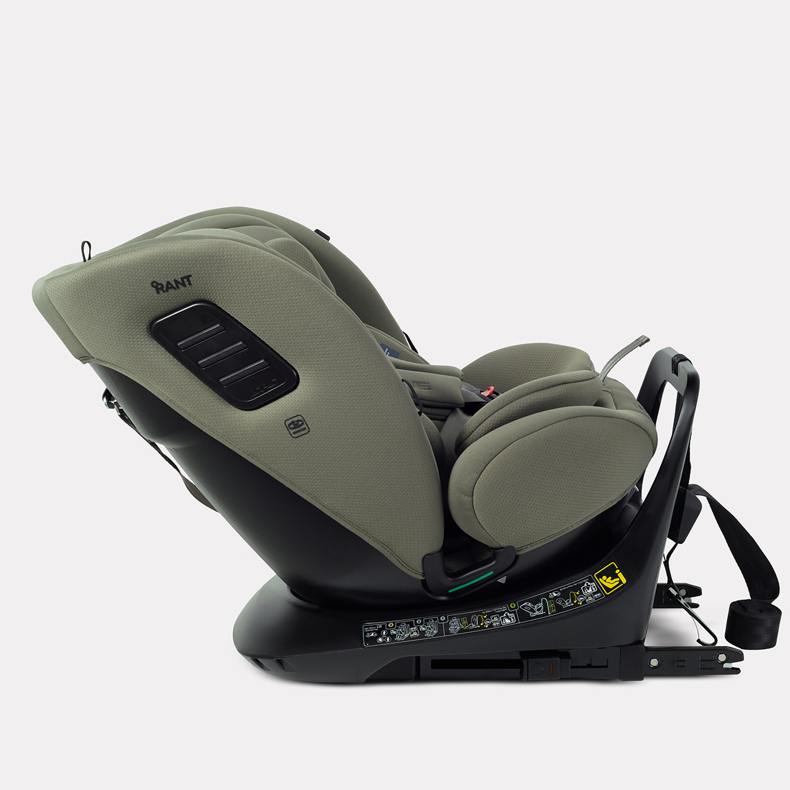 Автокресло Rant Skyline isofix Isofix 0+/1/2/3 (0-36 кг) зеленый - фото 6