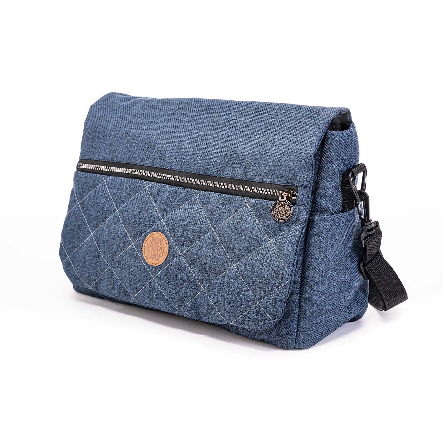 Санки-коляска NiKA kids синий с котятами - фото 7