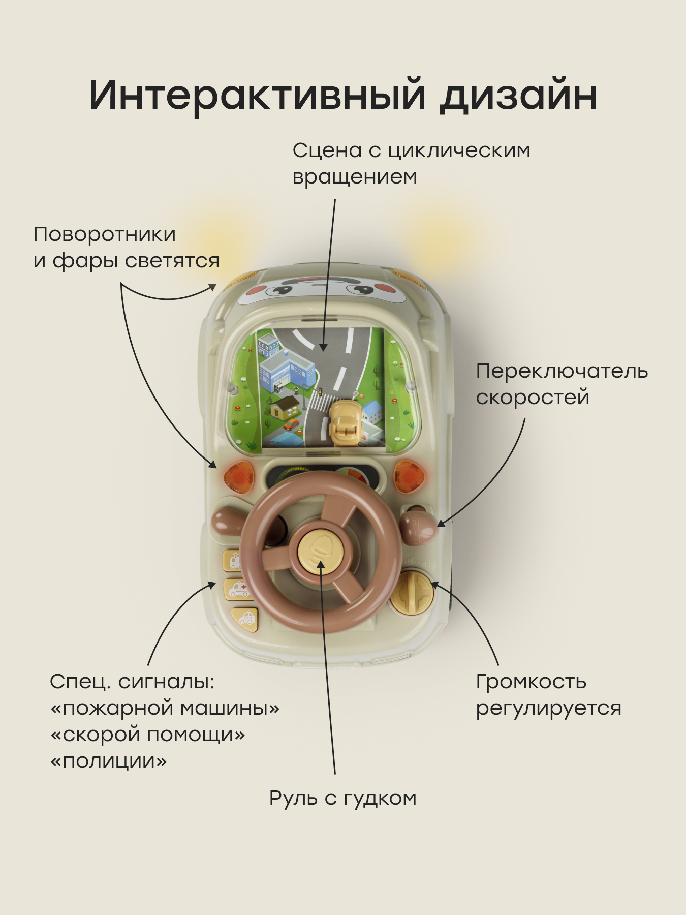 Внедорожник РУ Happy Baby - фото 6