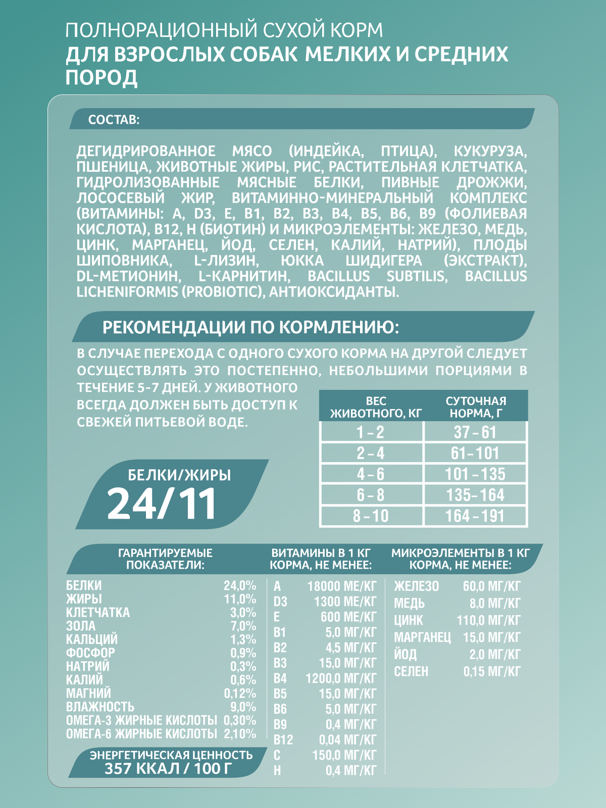 Корм сухой Зоогурман Urban Life Индейка 1,2 кг - фото 2