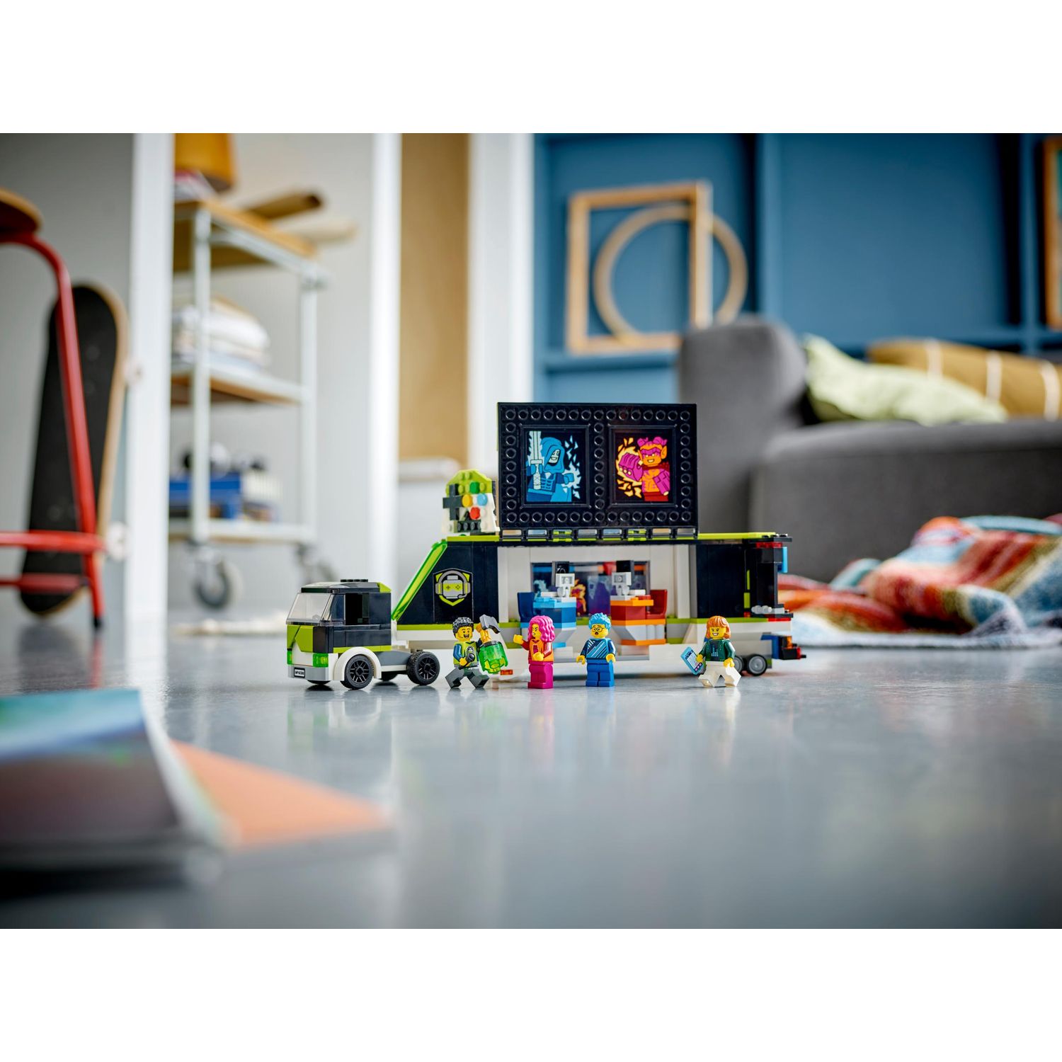 Конструктор LEGO City Геймерский грузовик блочный - фото 10