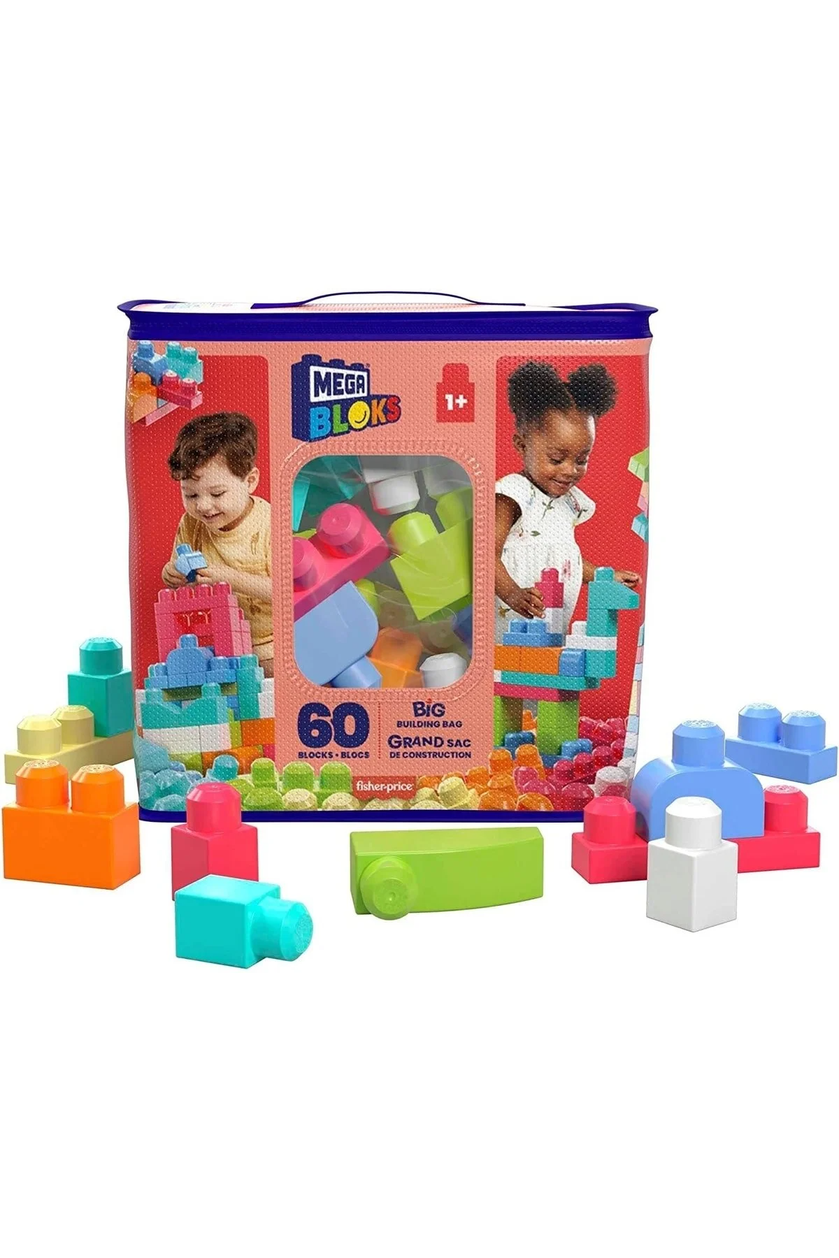 Конструктор Mega Bloks 60 дет. - фото 1