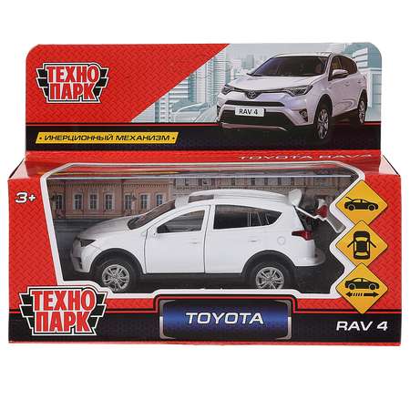 Автомобиль Технопарк Toyota белый