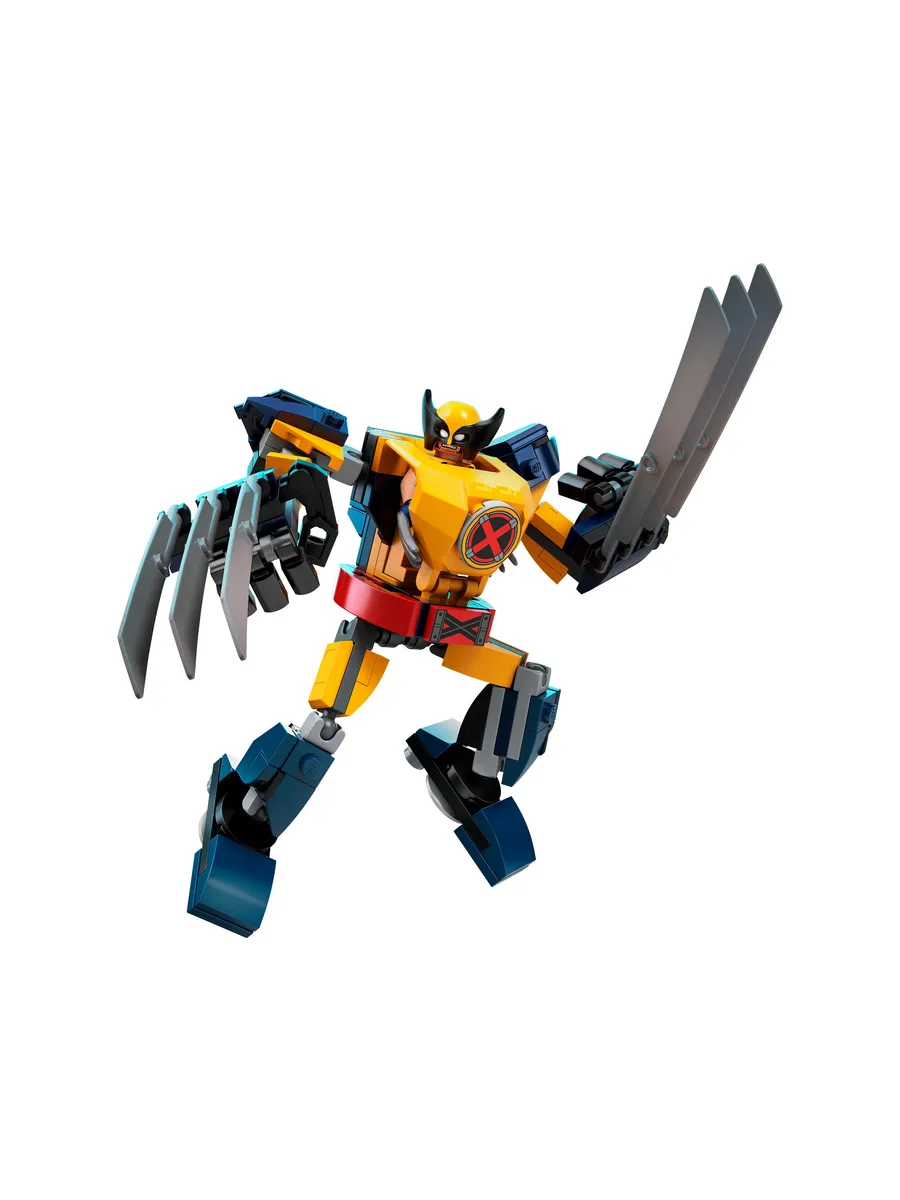 Конструктор LEGO Marvel Super Heroes Росомаха: робот 141 дет. - фото 5