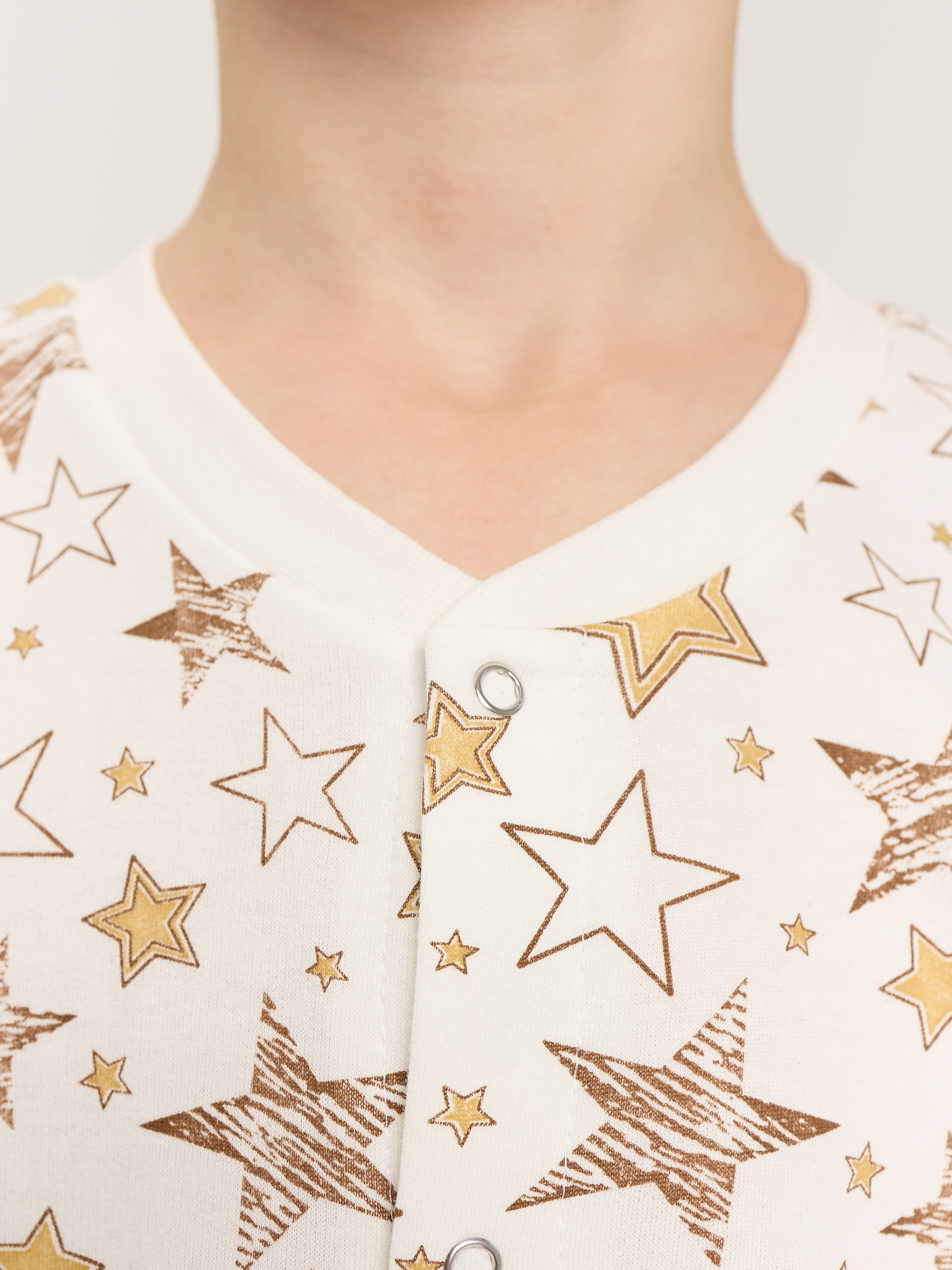 Пижама Весёлый человечек Д00201П/Звезды - фото 4