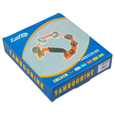 Тамбурин бубен EASTTOP DF102 BLUE Пластиковый Полукруг цвет синий