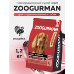 Корм сухой Зоогурман RED Индейка 1,2 кг