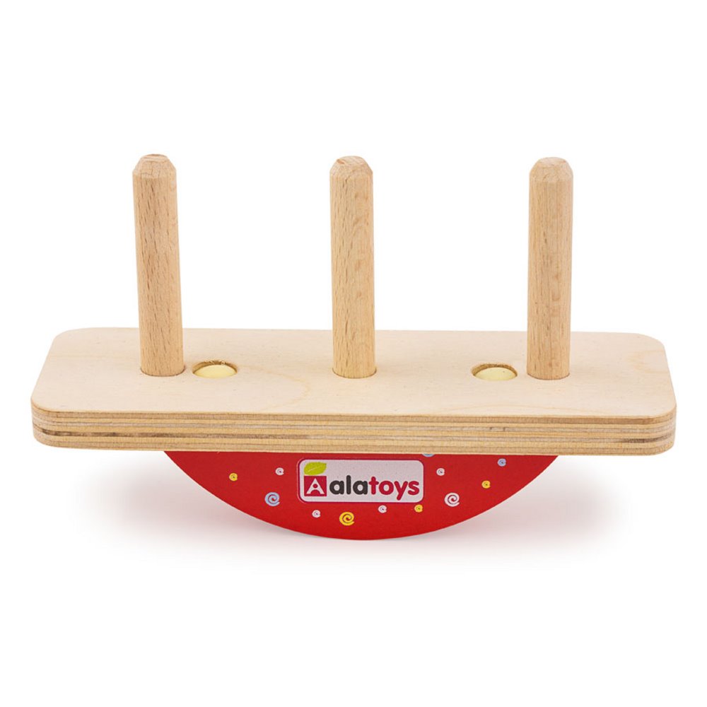Игрушка Alatoys пирамидка Башня Балансир в ассортименте - фото 14