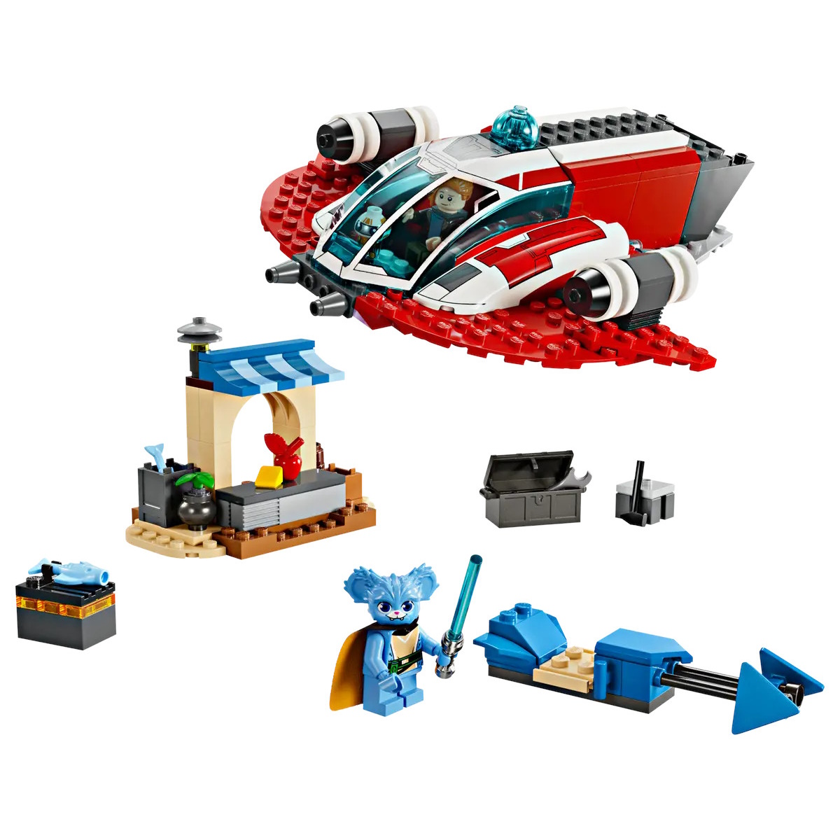 Конструктор LEGO Star Wars Багровый Огненный Ястреб 136 дет. - фото 2