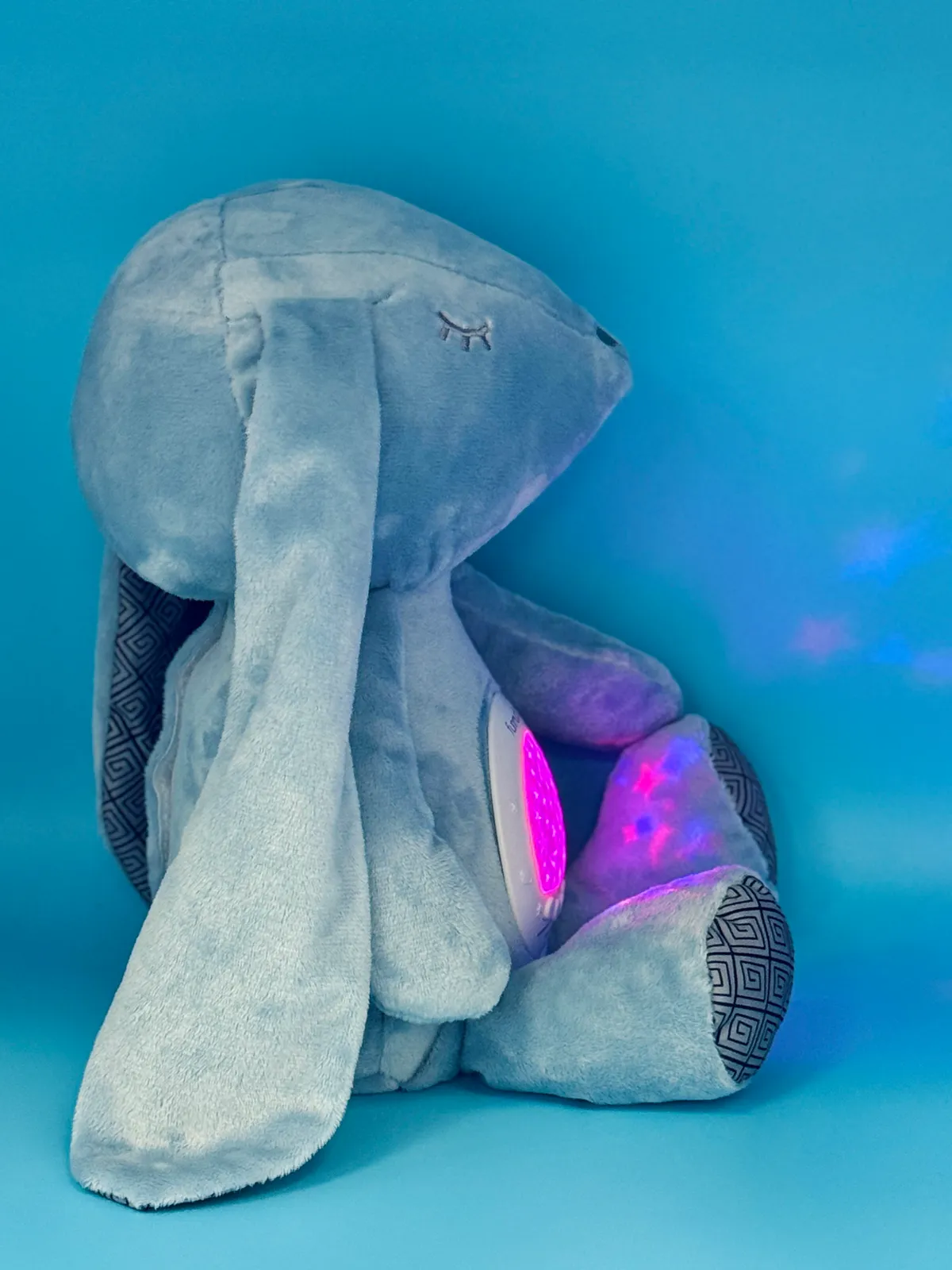 Мягкая игрушка Baby Toys Кролик ночник проектор - фото 3