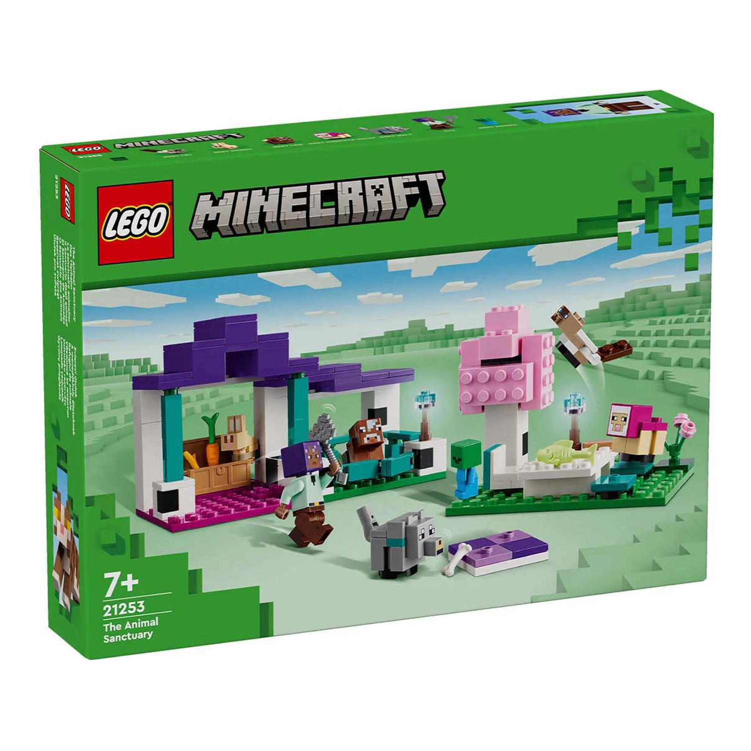 Конструктор LEGO Minecraft Приют для животных - фото 11